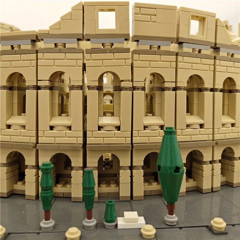 IN STOCK 9036Pcs 86000 Movie Series Architecture City The Italy Roman - ToylandEU