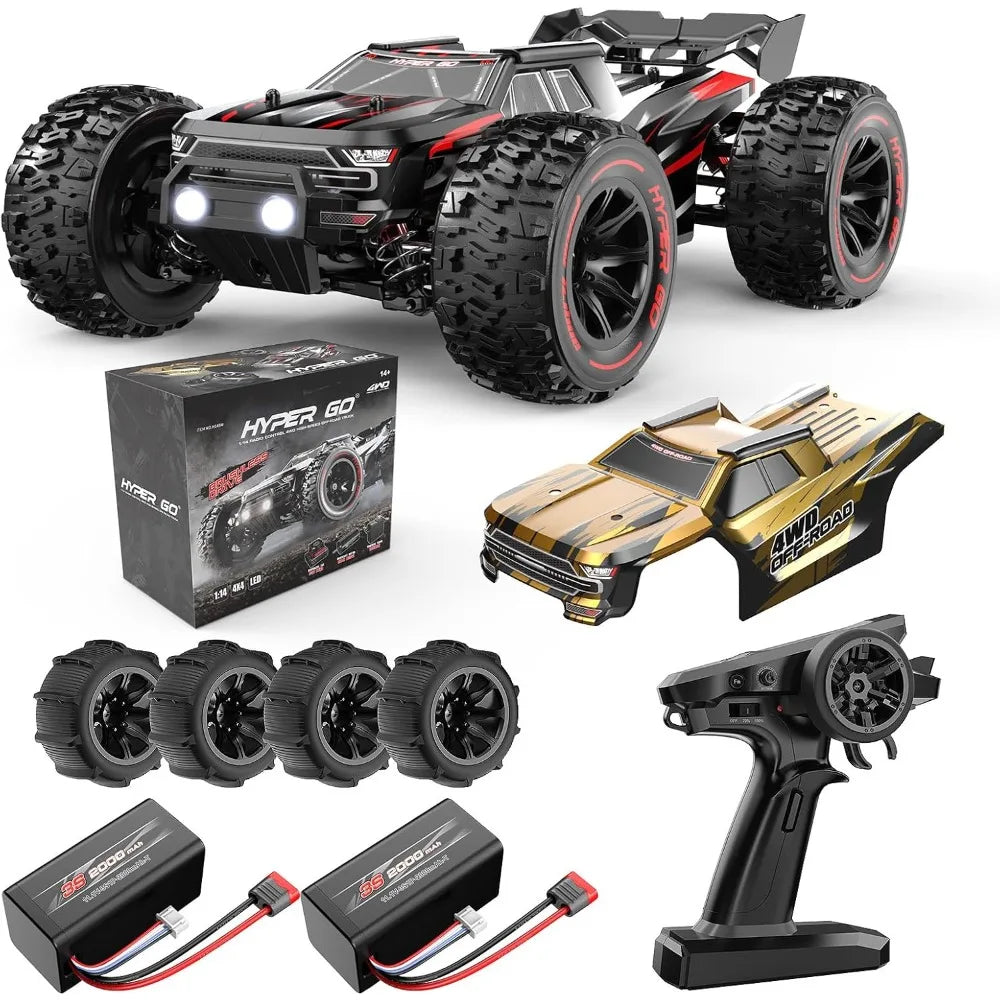 Brushless RC Car 50mph 4WD Off Road All Terrain Weatherproof