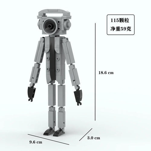 Toilet Horror Game Building Blocks with Speakerman Bosses Camera ToylandEU.com Toyland EU