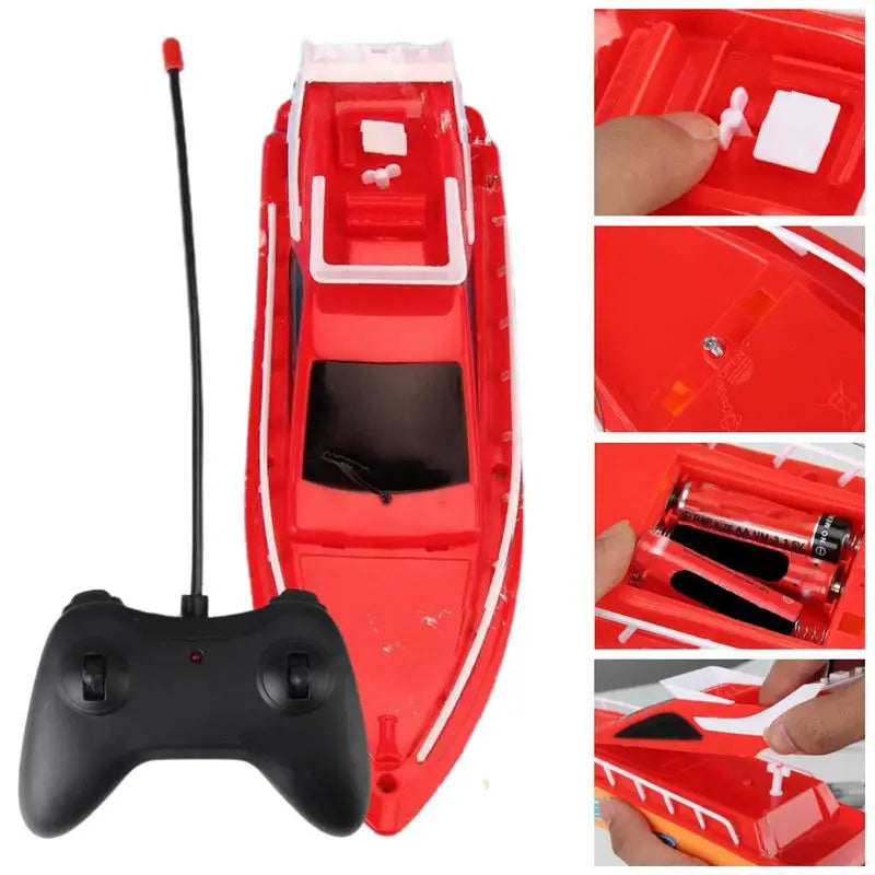 High Speed Waterproof RC Boat with Remote Control Steering - ToylandEU