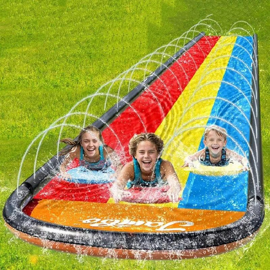 Inflatable Water Slide | One Size | Water Spray Feature