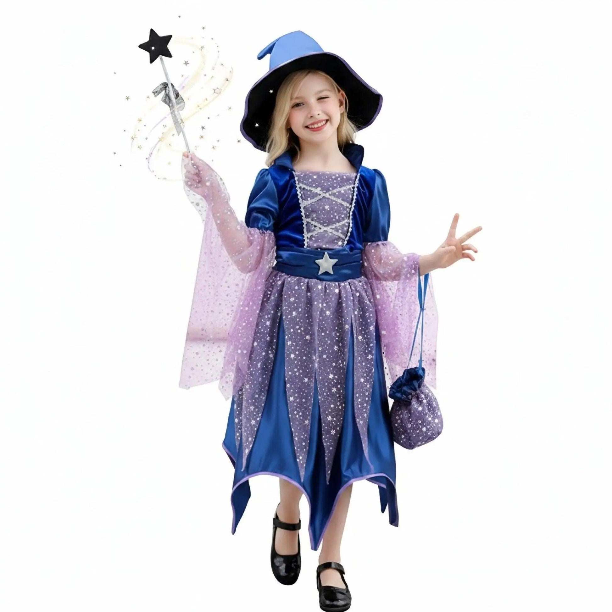 Witch Dress For Girls | Mid Calf | Toylandeu™