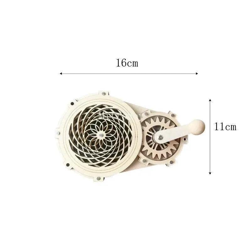 Montessori Busy Board DIY Wooden Accessories Educational Toy for Children with Castle Bulldozer Helicopter and Early Learning Activities - ToylandEU