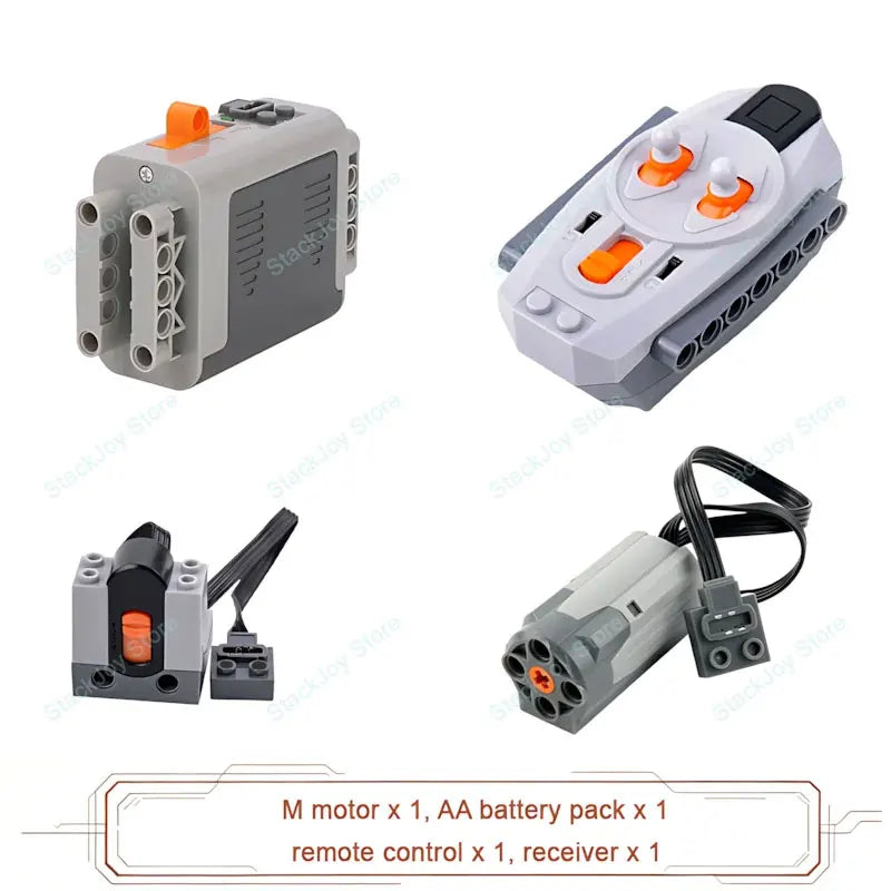 IR Motor Battery Box | Power Functions Compatible | Lego Model Bricks