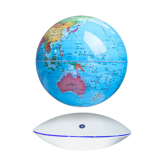 Levitating 6-inch Illuminated Magnetic Globe Rotation Display ToylandEU.com Toyland EU