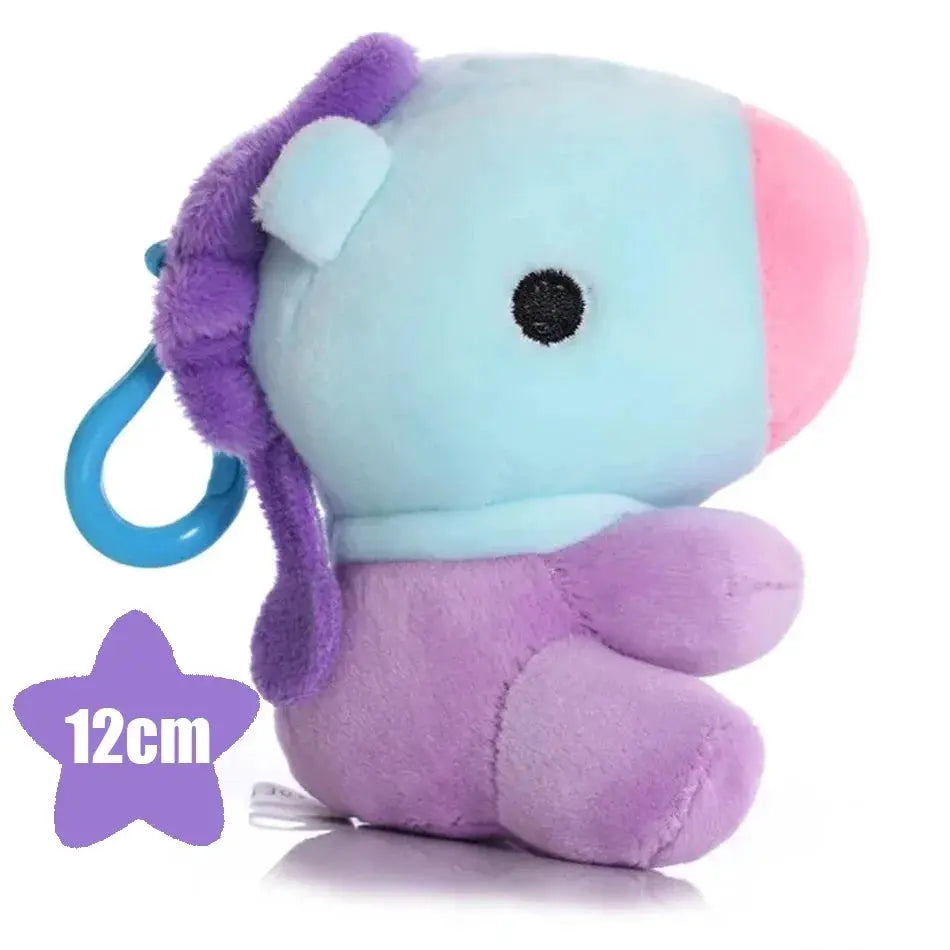 Plush Toy Tata Koay Shooky Mang Cooky Cartoon Animal Backpack Key Mobile Phone Pendant Office Relaxation Toys Friend Gift - ToylandEU