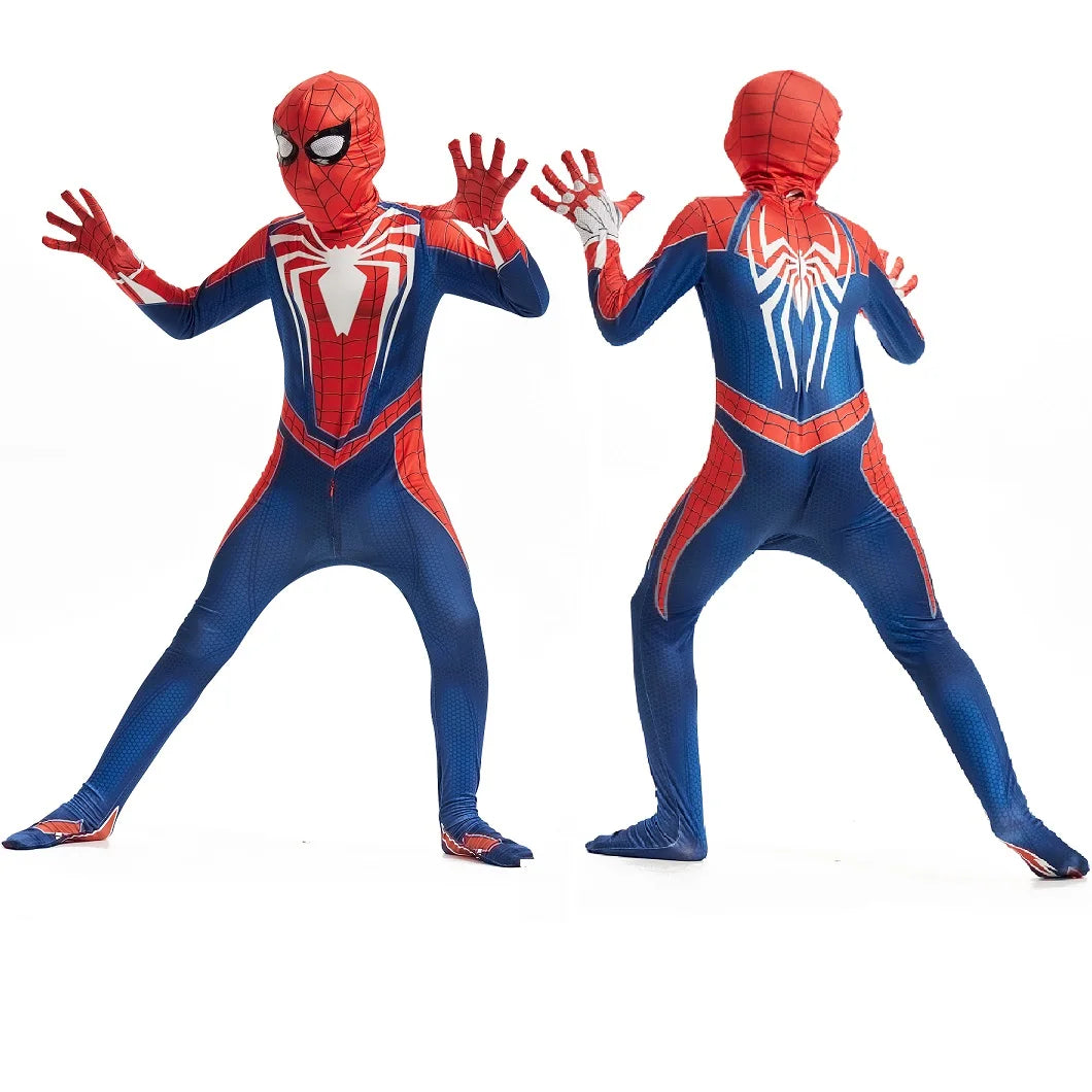 Spiderman Costume | Quick Pull Jumpsuit | Toylandeu™