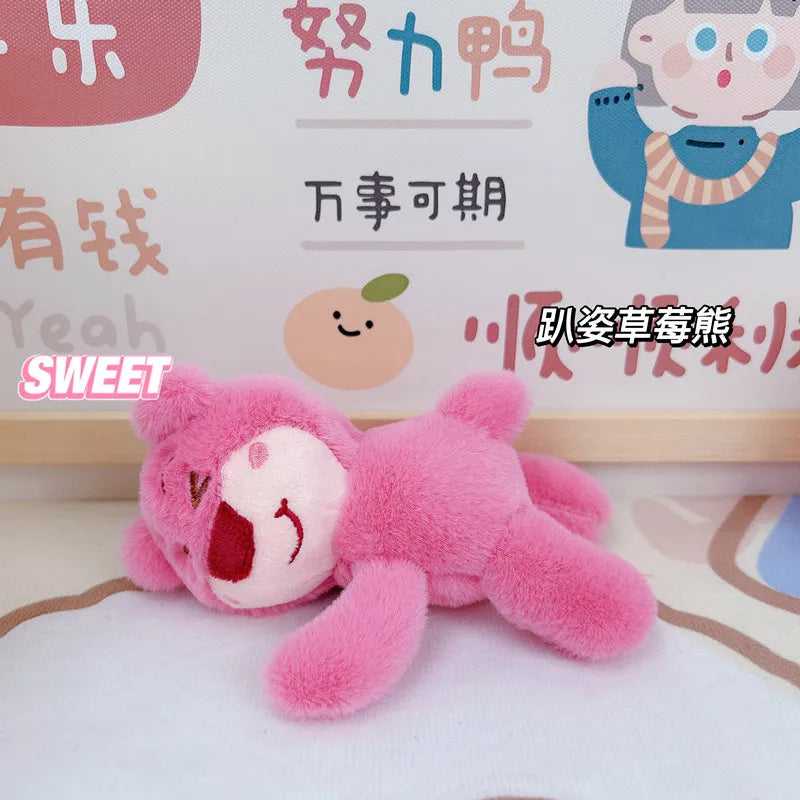Plush Keychain | Lotso Bear Design | Backpack Charm | One Size