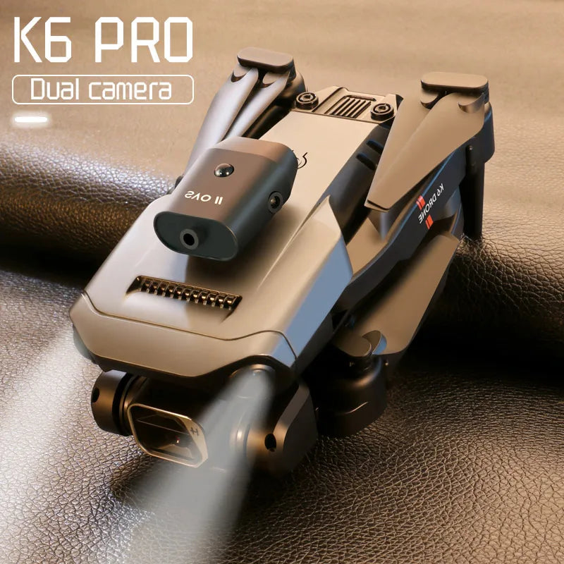 New K6Pro RC Drone: Professional 4K Camera Quadcopter with Obstacle Avoidance - ToylandEU