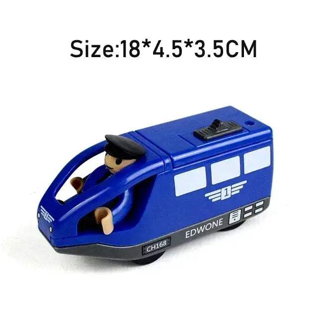 RC Electric Train Set With Diecast Locomotive And Magnetic Track - ToylandEU