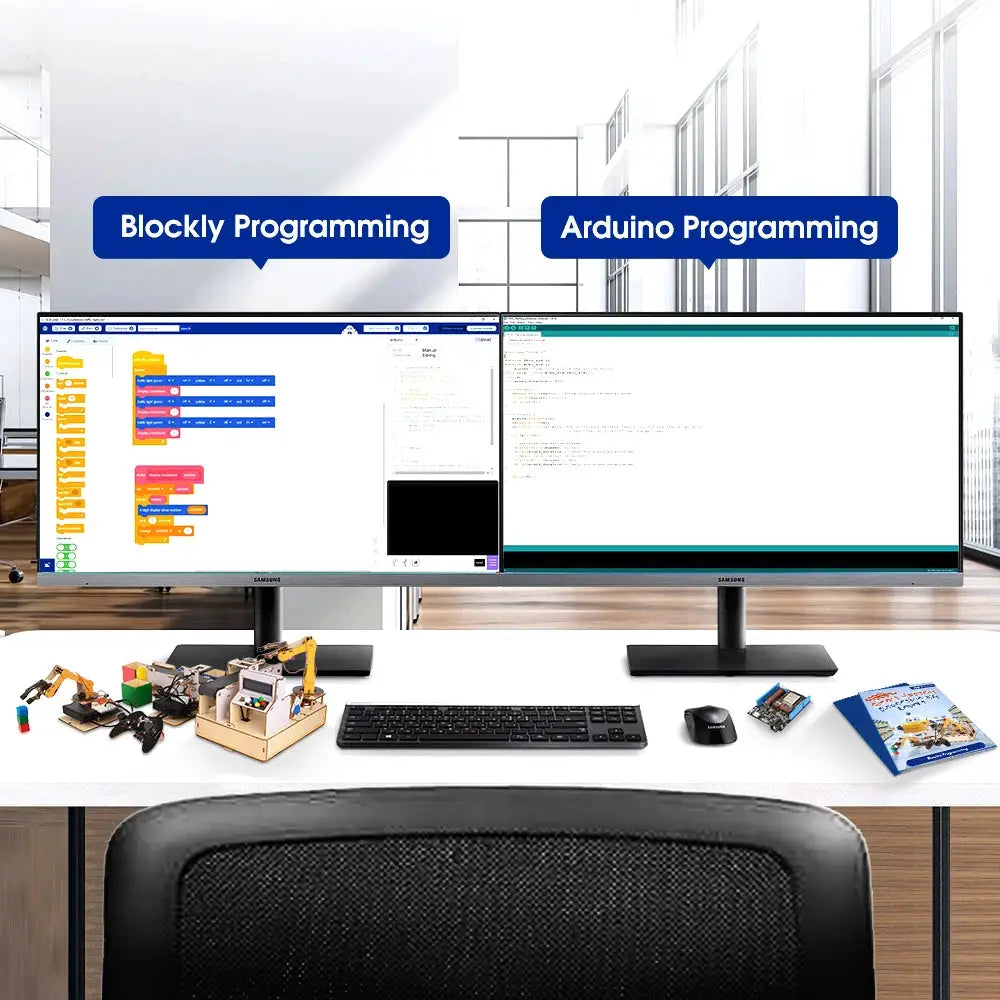 ACEBOTT ESP32 STEM Smart Factory Education Kit School Smart Home Kit Education Solution Series for Arduino - ToylandEU