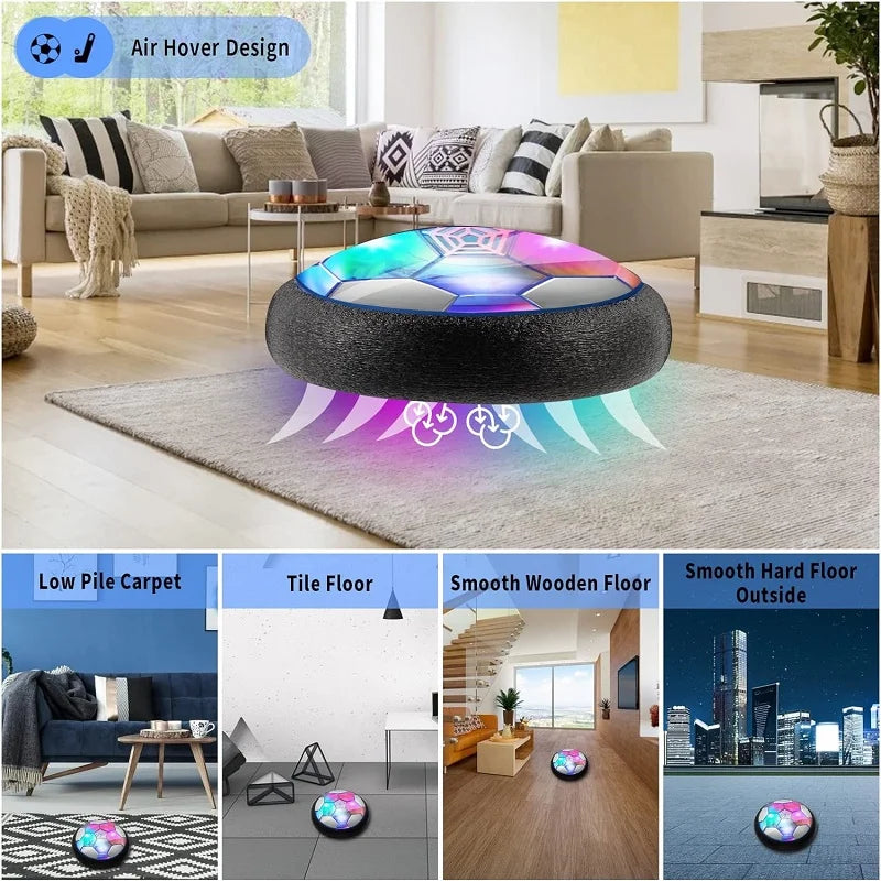 Light Up LED Hover Soccer Ball for Endless Indoor and Outdoor Fun - ToylandEU