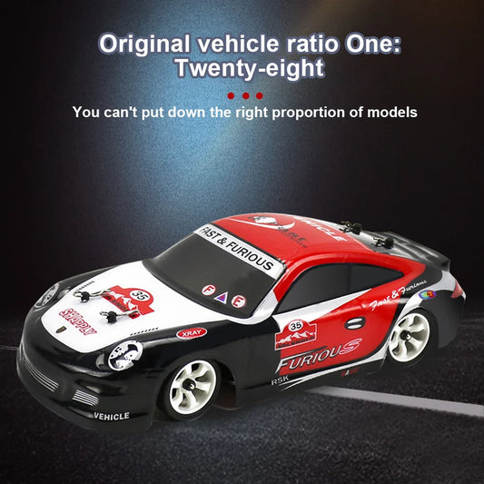 High-Speed 1:28 Mini 4WD RC Off-Road Car - Ultimate Drift Experience