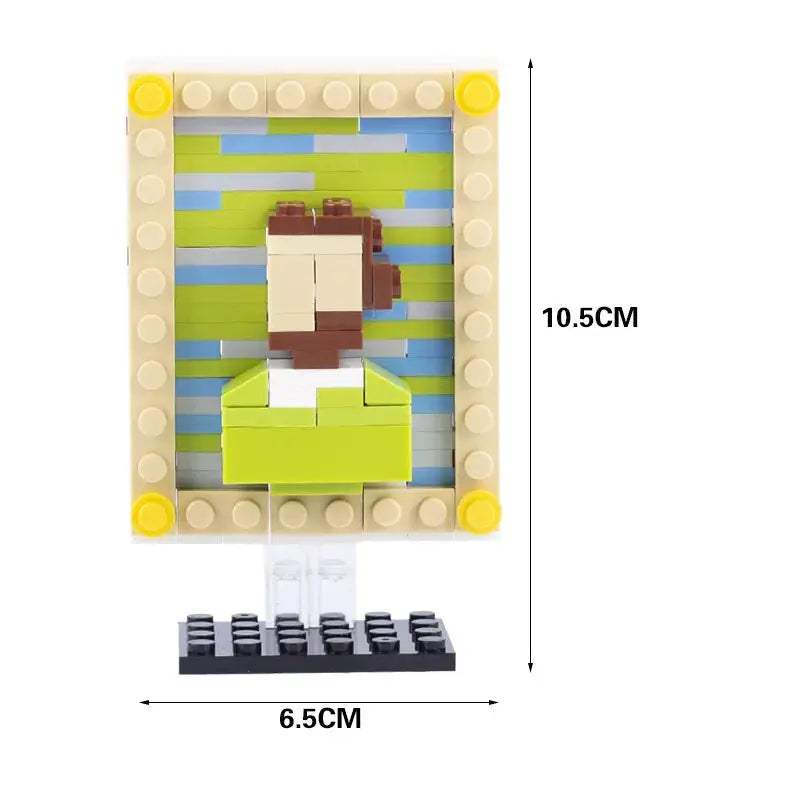 MOC City Series Scene Building Blocks Flower Shop Garden white poplar Men's restroom DIY Kids Toys Park Bench Street Lamp Toys - ToylandEU