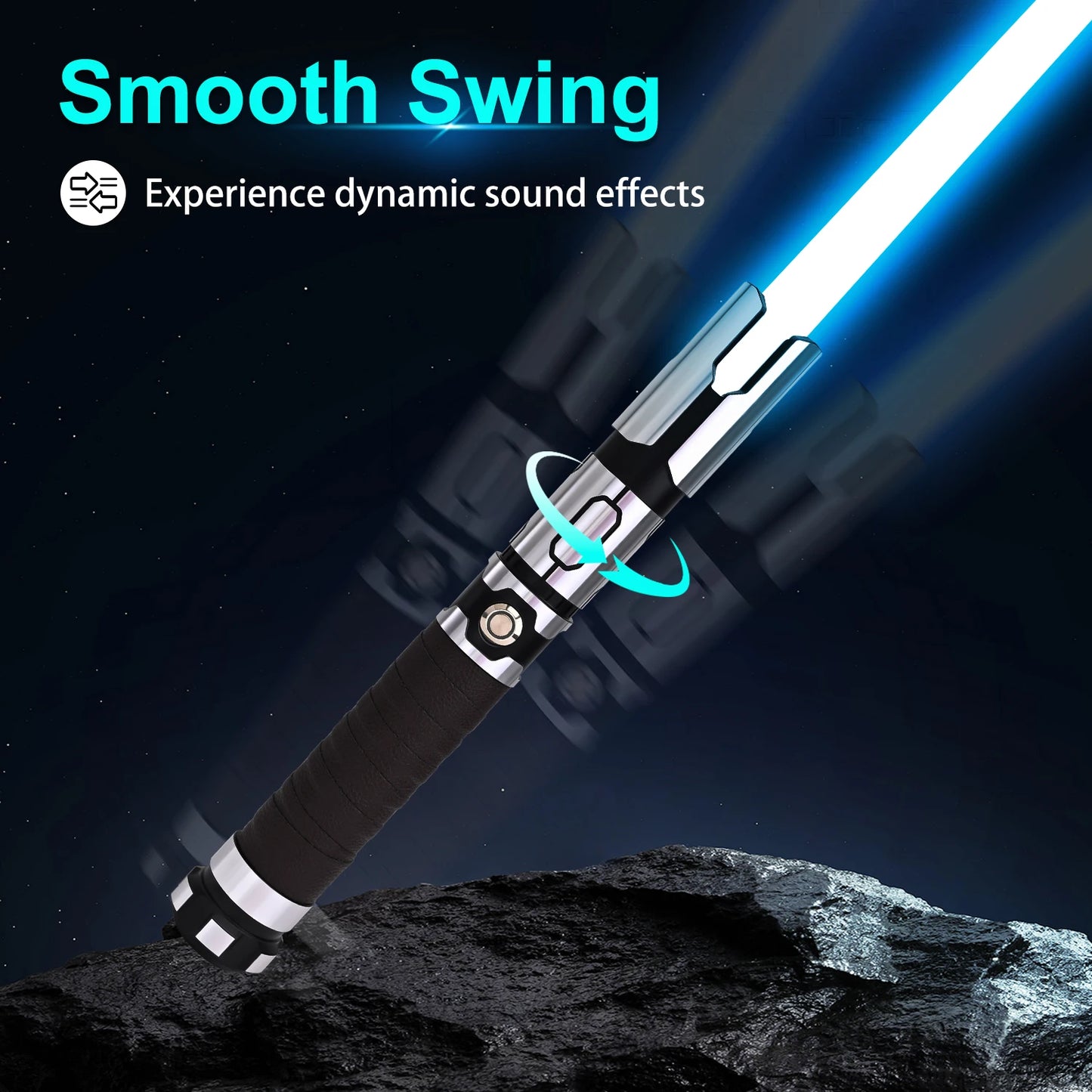 Lightsaber | RGB Neo Pixel 12 Colors | Heavy Dueling Smooth Swing | 82 cm Blade