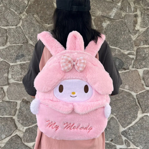 Sanrio  Lovely Plush Backpack Cinnamoroll Kuromi Girl Heart ToylandEU.com Toyland EU