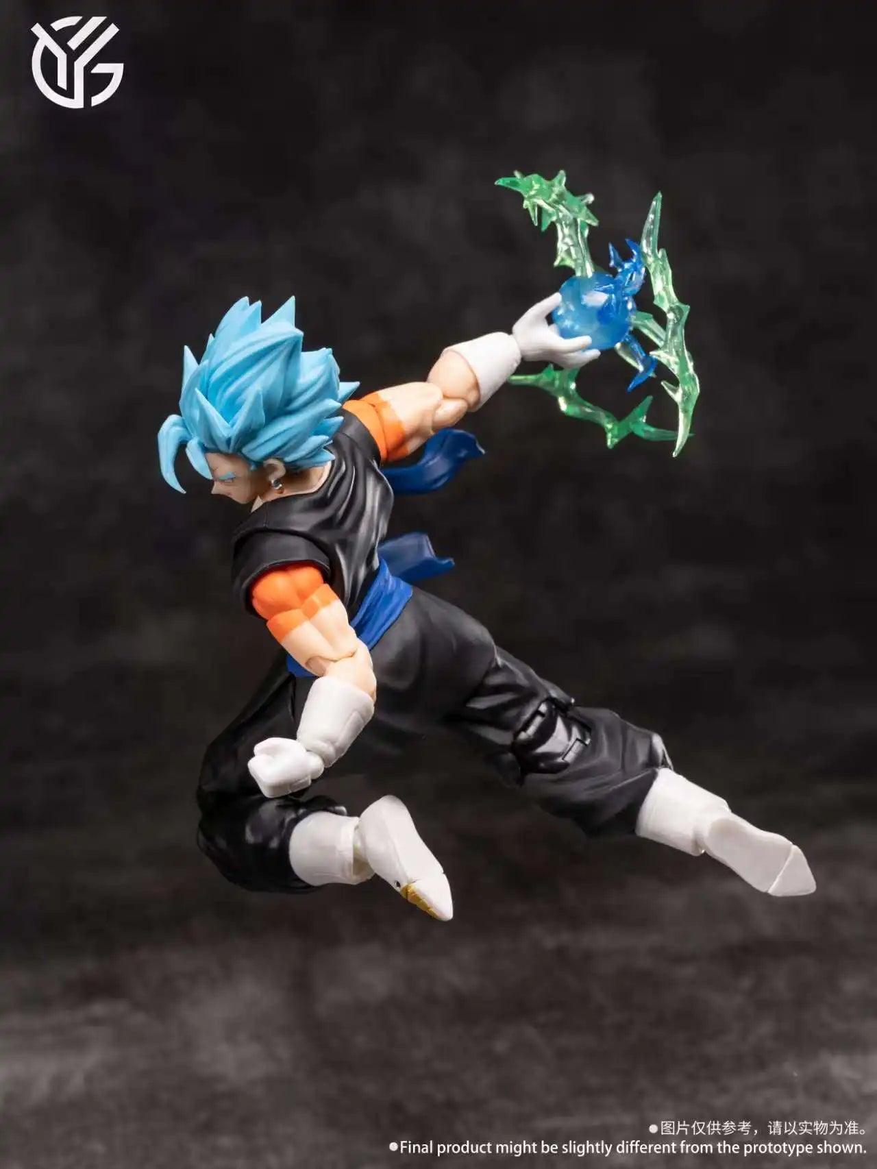 Action Figure | Blue Vegito OC Toy | Dragon Ball Symbiotic Warrior | Version 07