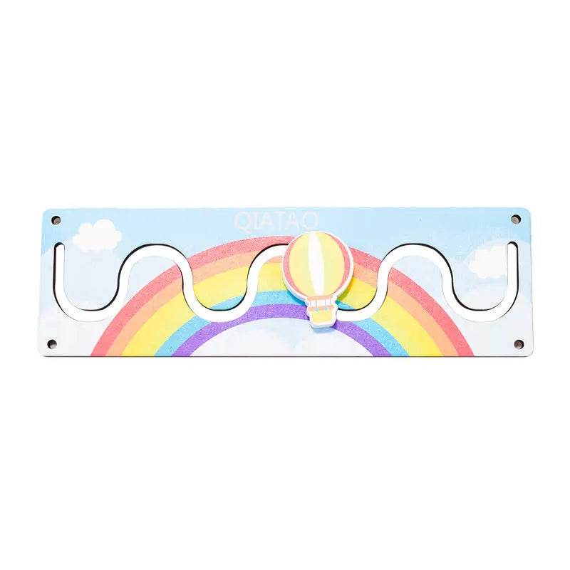 Baby DIY Montessori Activity Busy Board Parts Latch Toy Wooden Puzzle Accessories Material Early Education Toy for Children Gifts - ToylandEU