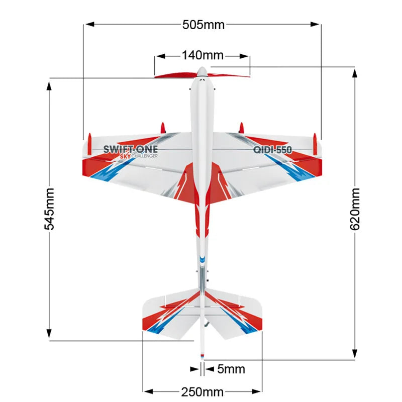 RC 4-Channel Brushless Motor Remote Control RC Plane and Helicopter Toy for Boys - JIKEFUN Indoor/Outdoor Aircraft