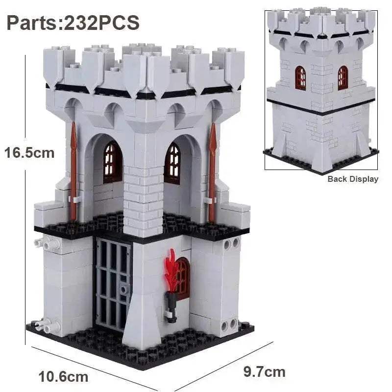 Medieval Castle Siege Weapons Building Blocks Army Knights Toys - ToylandEU