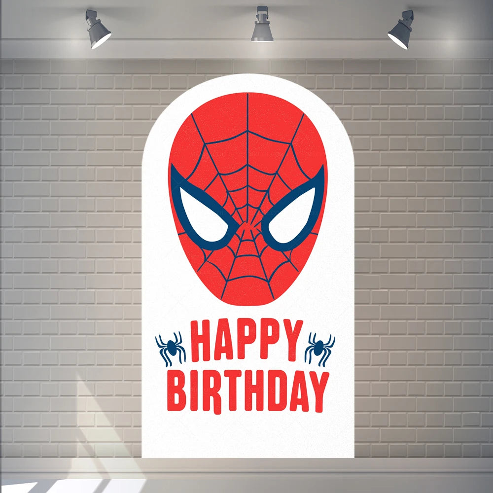Photography Backdrop | SpiderMan Theme | Custom HD Print | Sizes