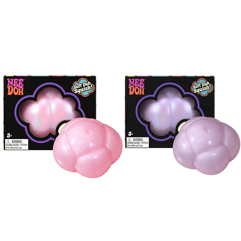 Iridescent Fidget Ball | Fast Rebound | 3 Color Pearl | Adult And Teen