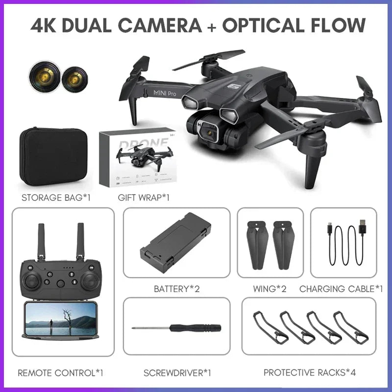 XK E86 Pro Drone with Wide Angle HD 4K 1080P Camera and WIFI FPV for Aerial Photography - ToylandEU