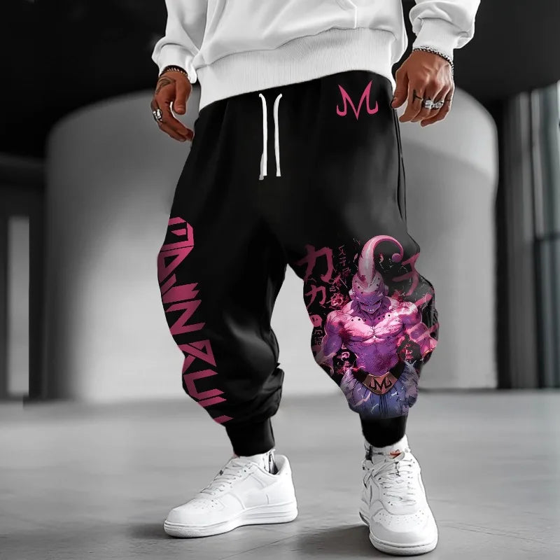 Dragon Ball Leggings | Dragon Ball Goku Majin Buu Theme | Polyester | Unisex