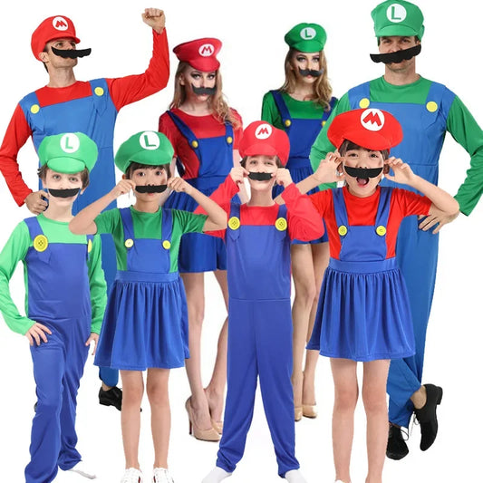 Super Mario Bros Cosplay Costume - Fun Costume for All Ages