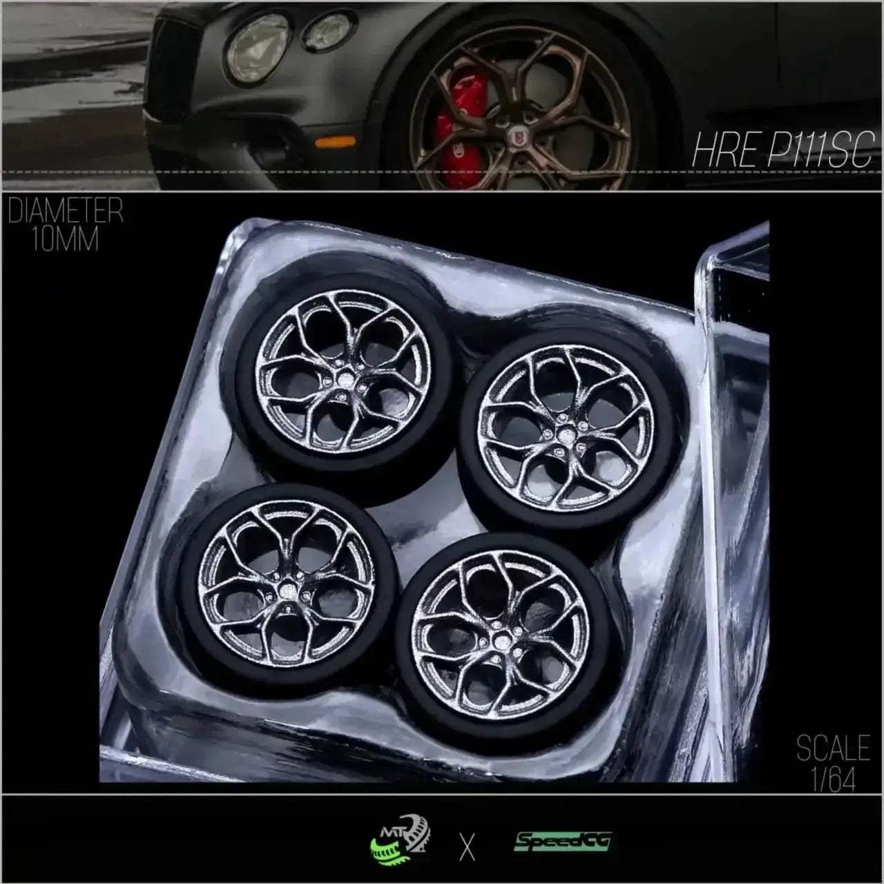 Diecast 1 64 Scale Wheels With Premium Rubber Tires - ToylandEU
