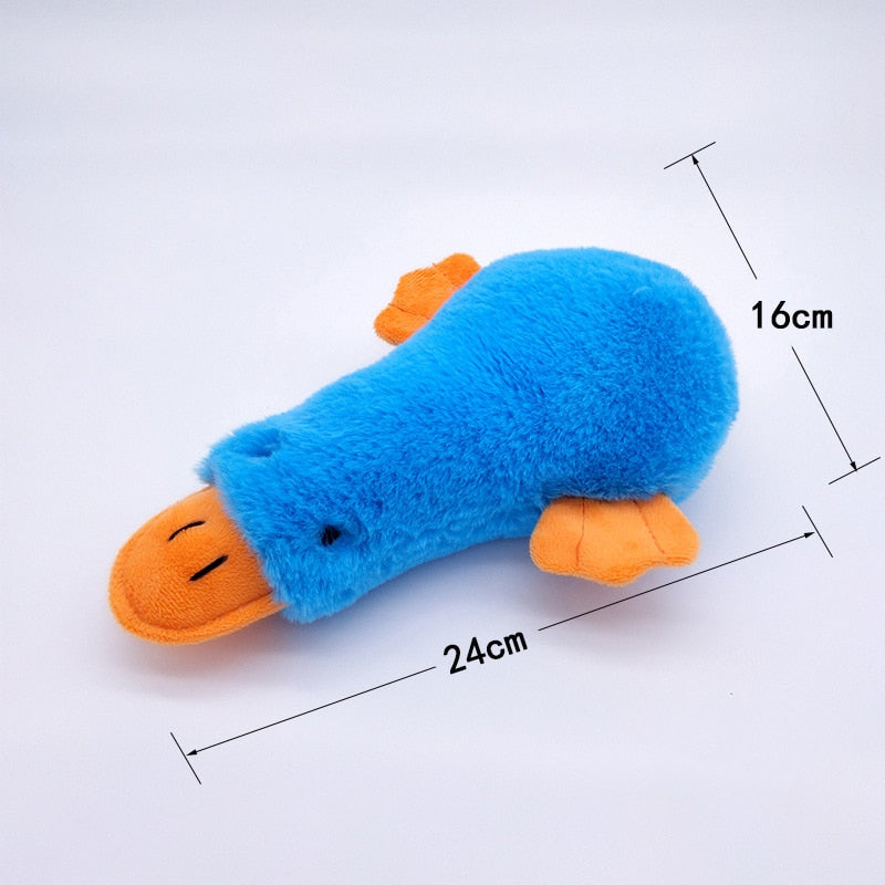 Adorable Squeaky Duck Plush Dog Toy with Chew Rope - Pet Accessories Toyland EU Toyland EU