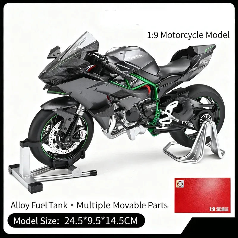 1:9 Diecast Racing Motorcycle Model With Sound And Light - ToylandEU