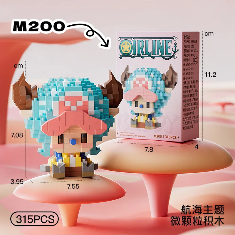 Luffy Micro Figure | Sun God Nika Build | 10cm Height | Tabletop Display