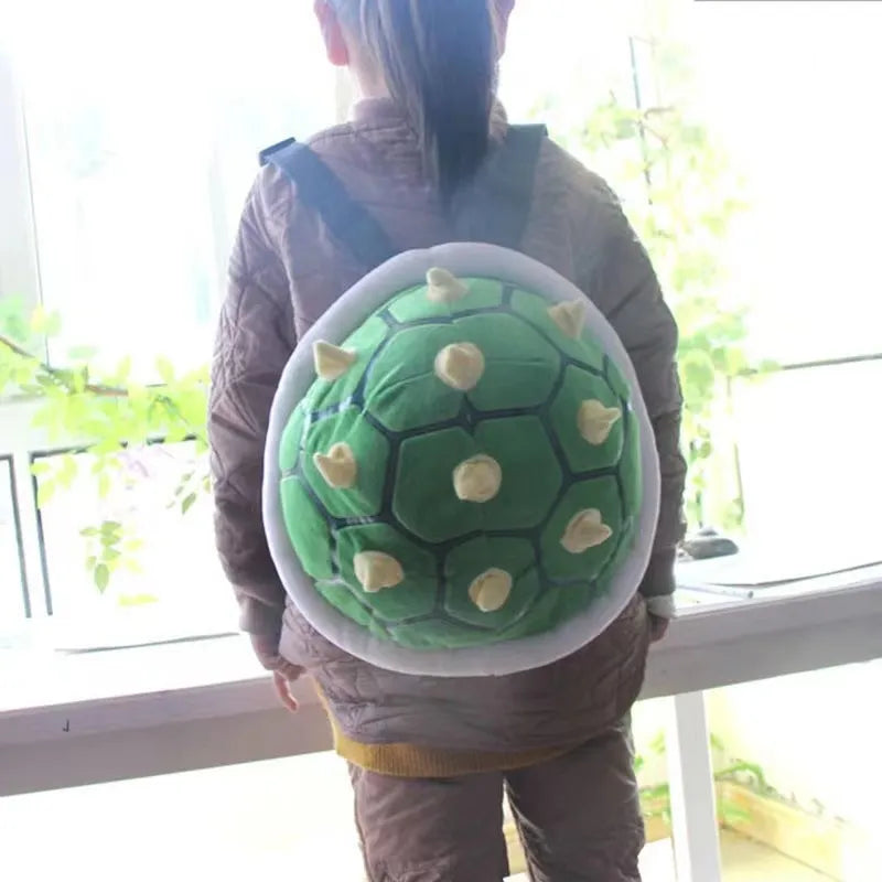 Super Koopa Turtle SchoolBag with Green Turtle Shell - 30cm, 4 Styles - ToylandEU