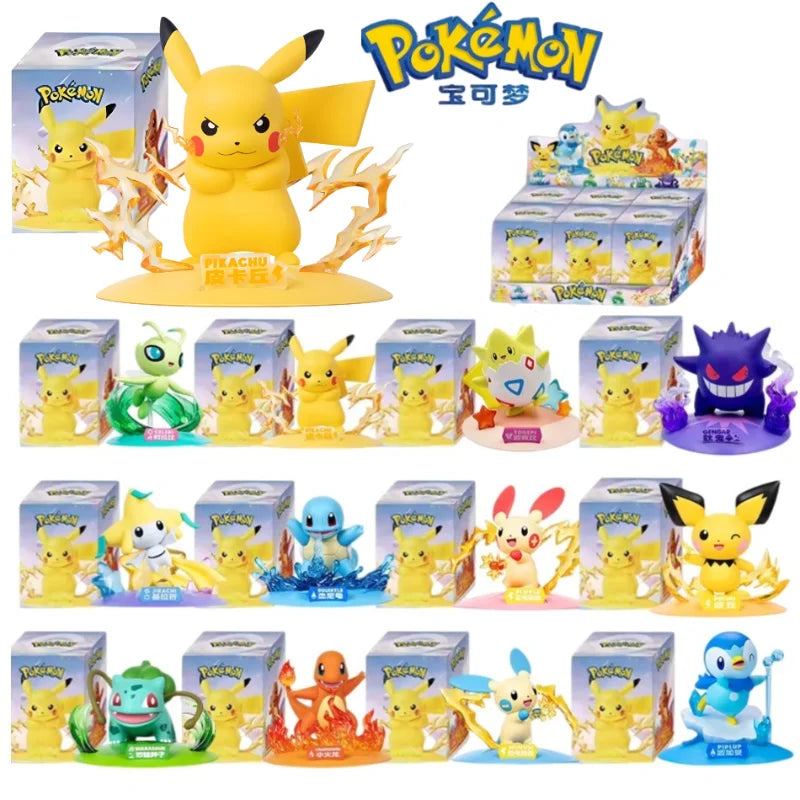 Pokemon Pikachu Action Figure | Bandai | CE Certified | 8 to 12 cm