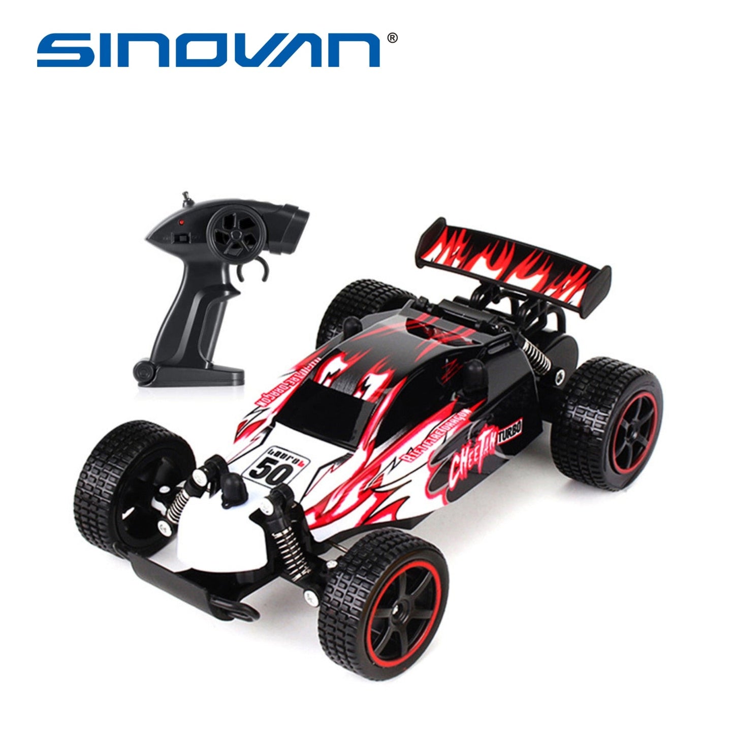 Sinovan High Speed Off-Road RC Racing Car for Kids - 1:18 Scale Drift Car