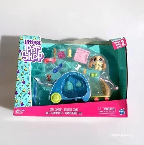 Littlest Petshop Playset | Mini Animal Figures | 2 Cm Size | Kids Toy
