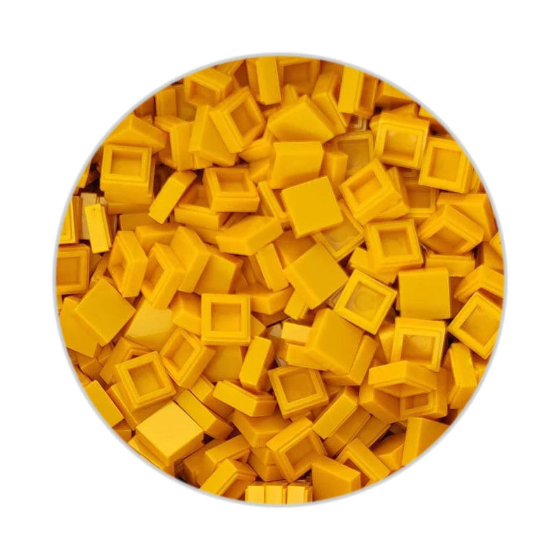 Smooth 1x1 Building Blocks | MOC Pixel Particles | DIY Kids Set