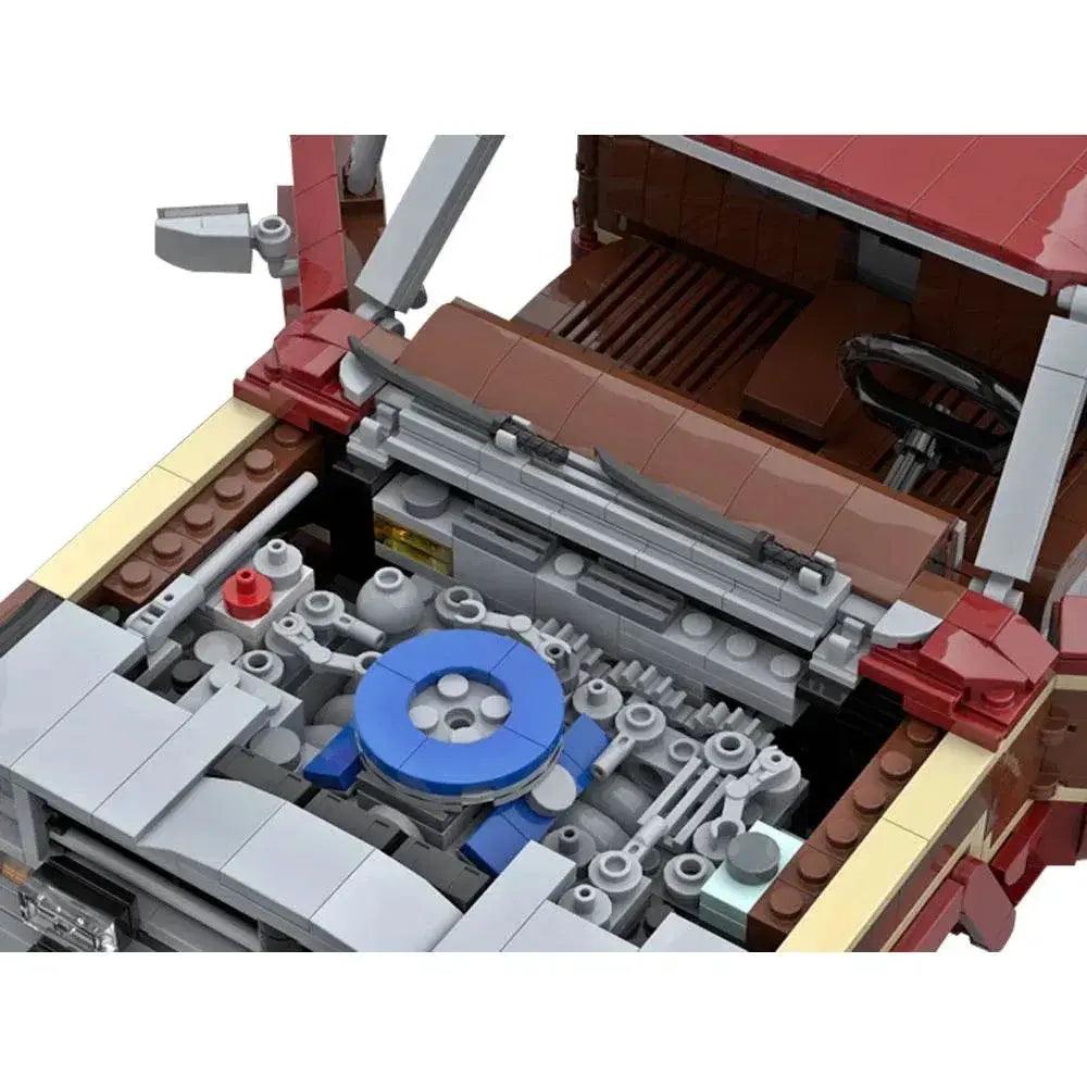 MOC Breaking Bad RV Bus Building Blocks DIY Model Set - ToylandEU