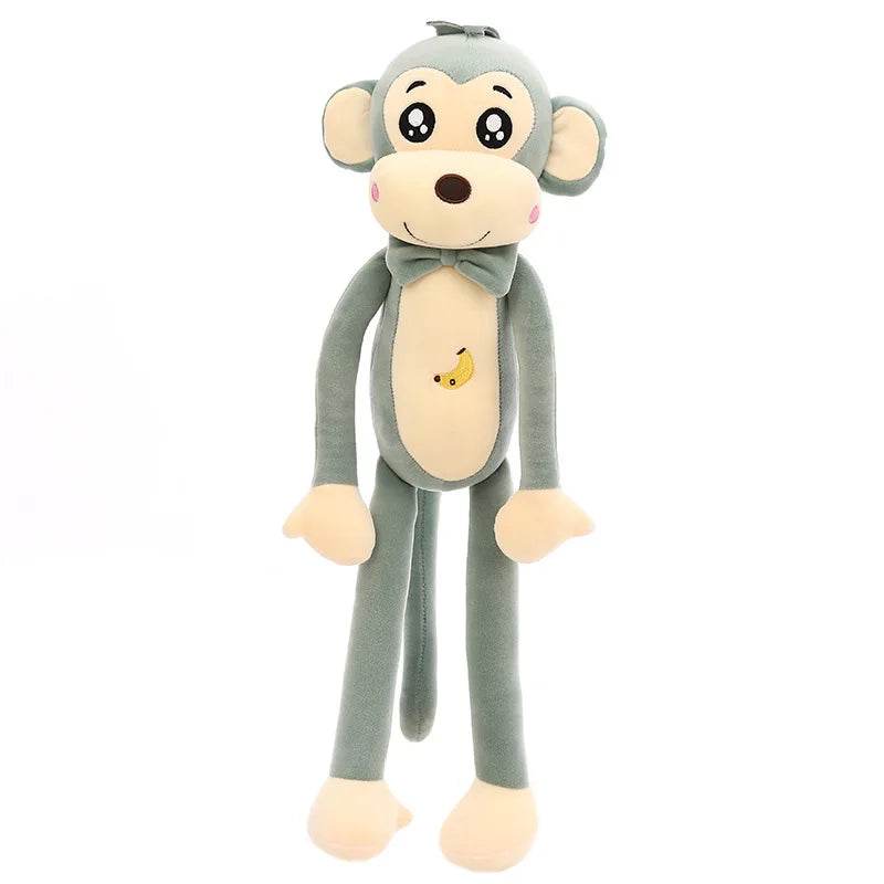 Creative Cute Cartoon Plush Monkey Doll with Long Arms and Legs Baby Sleeping Pillow Gift - ToylandEU
