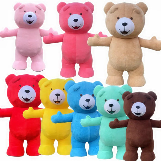 Teddy Bear Inflatable Costume Carnival Mascot  Birthday Party - ToylandEU