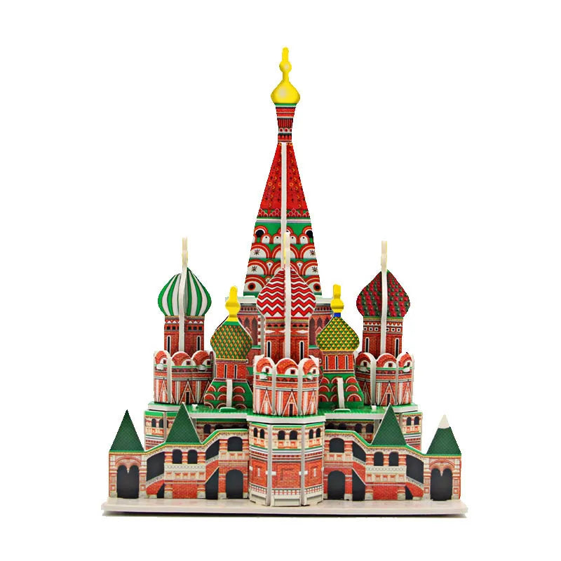 3D Puzzle | Castle Theme Model | Paper Cardboard Build | 21x14x1 cm