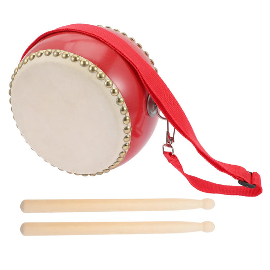 Cowhide Children's Educational Drum Toy Set - ToylandEU