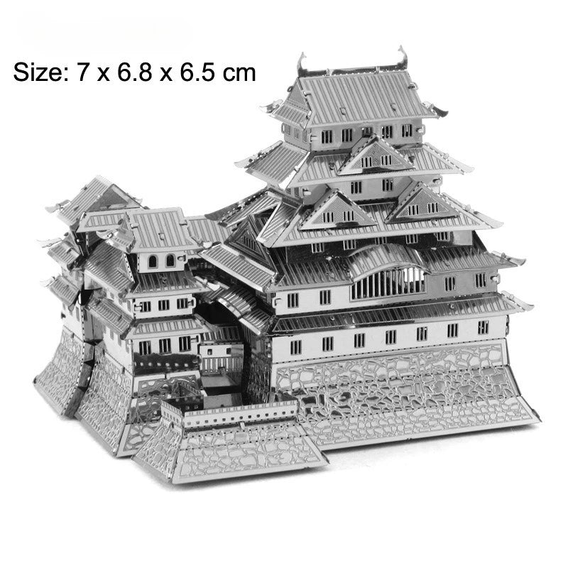 3D Metal Puzzle Tengwang Pavilion | DIY Assembly Model | Chinese Architecture