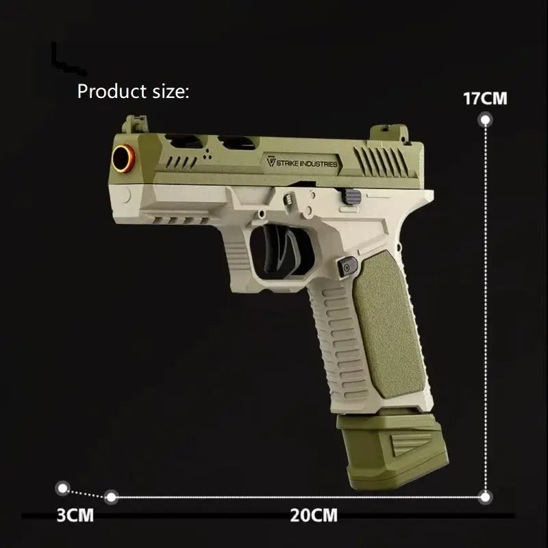 Toy Gun | Range 8-10m | Manual Firing | Plastic Construction