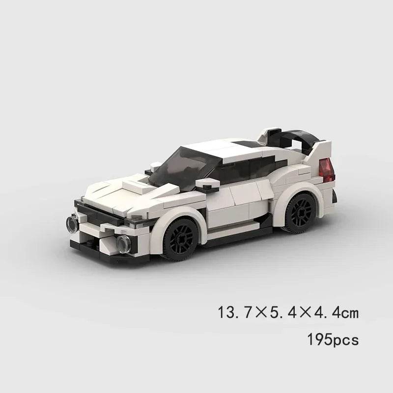 Moc Speed Champions AE86 Cars Racers Building Blocks Set - ToylandEU