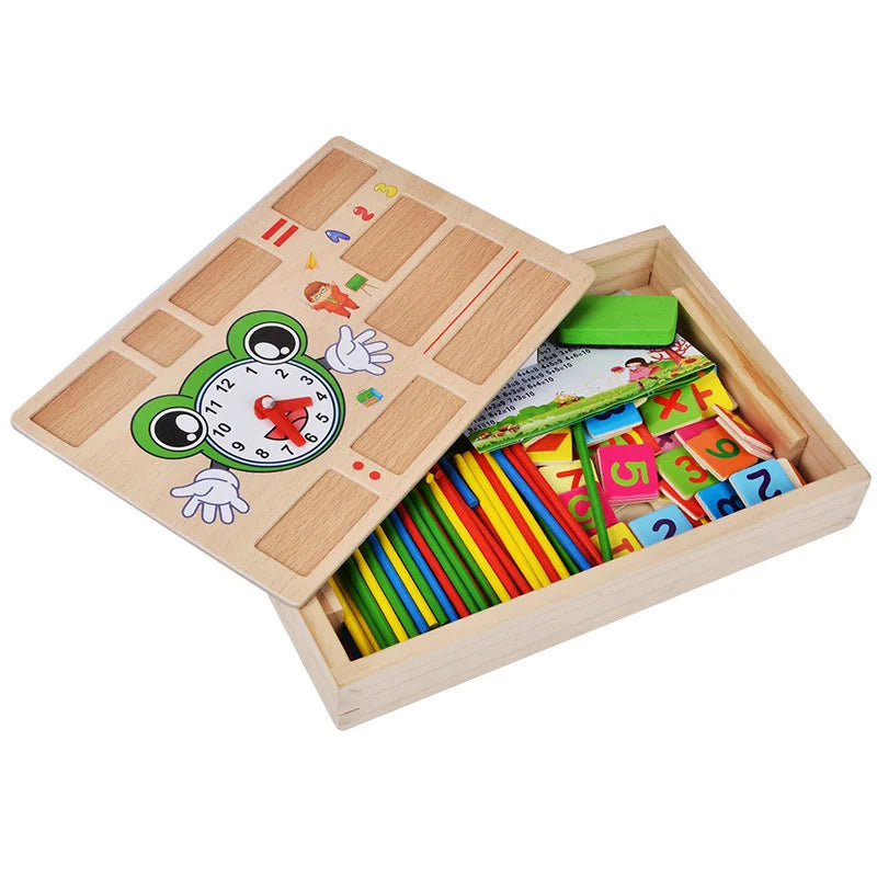 Engage Kids with Montessori Wooden Math Blocks - ToylandEU