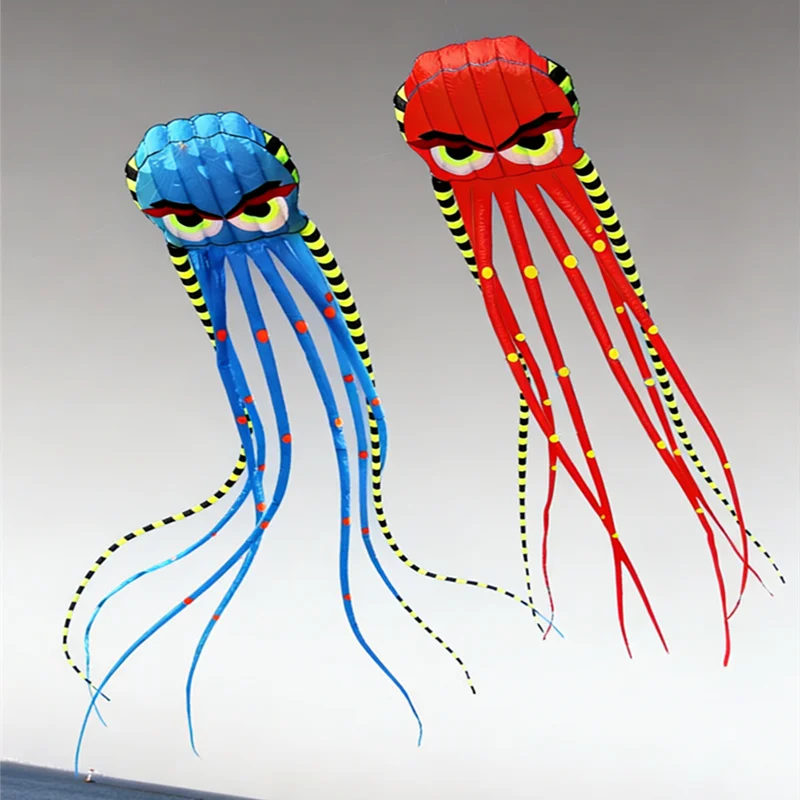 Kite | 8m Octopus Power Kite | Ripstop Nylon | Multicolor