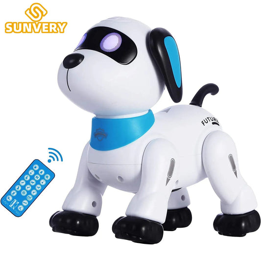 Interactive Robot Dog Toy with Remote Control and Voice Activation - ToylandEU