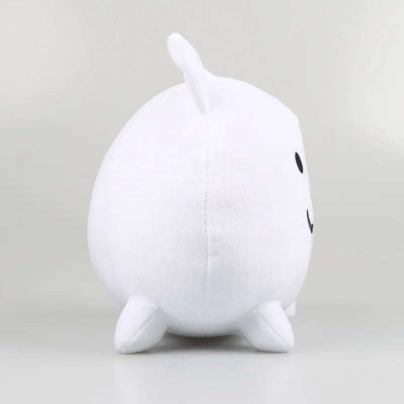 20cm The Battle Cats White Cat Plush Toy - ToylandEU